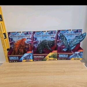 Godzilla Monsterverse Action Figures Set
